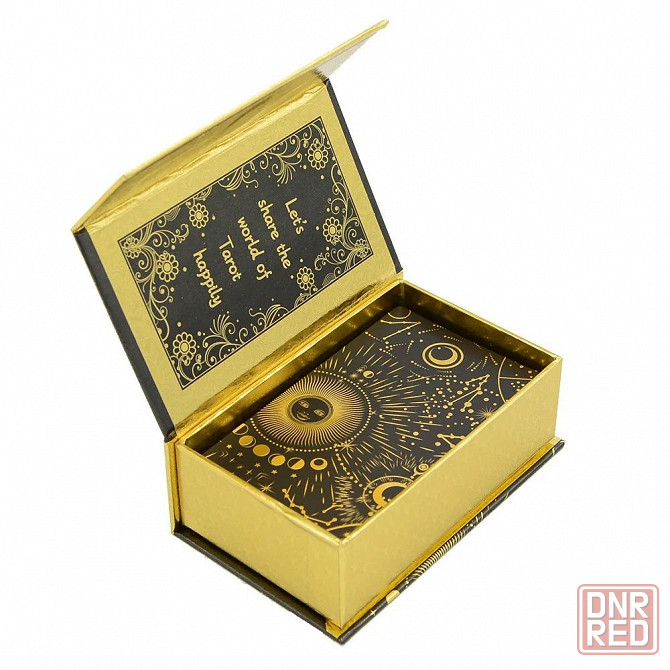 Карты Таро золотые Gold Уэйта русский язык, пластиковые в подарочной Запорожье - изображение 8