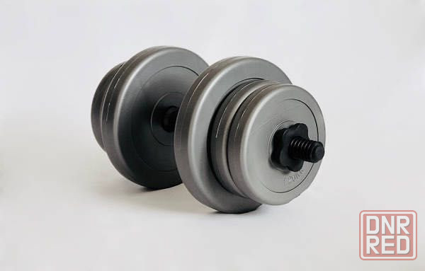Гантели 2х10кг GREY Запорожье - изображение 3