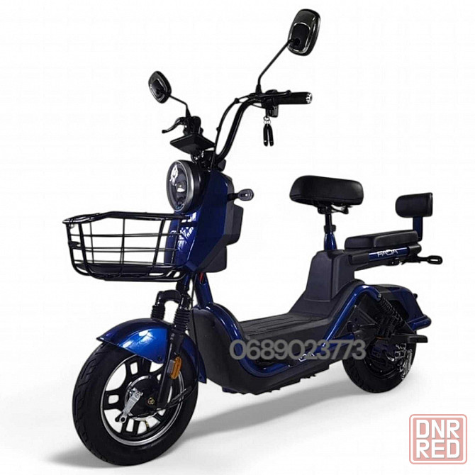 Электроскутер Электровелосипед Двухместный Crosser CR1 (500W,60V,20Ah) Херсон - изображение 2