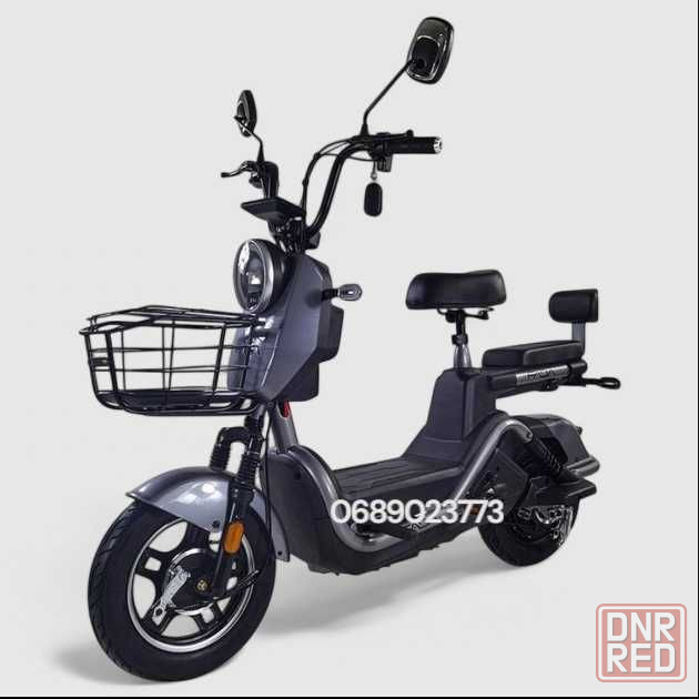 Электроскутер Электровелосипед Двухместный Crosser CR1 (500W,60V,20Ah) Херсон - изображение 6