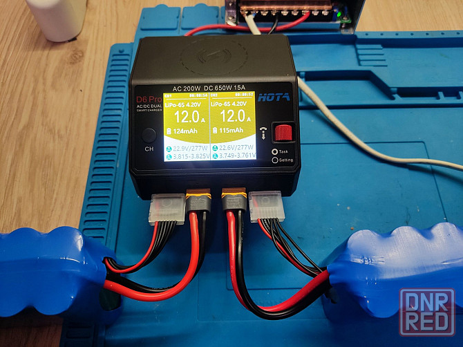 Toolkitrc m6dac — двухпортовое сетевое зарядное устройство. Запорожье - изображение 2