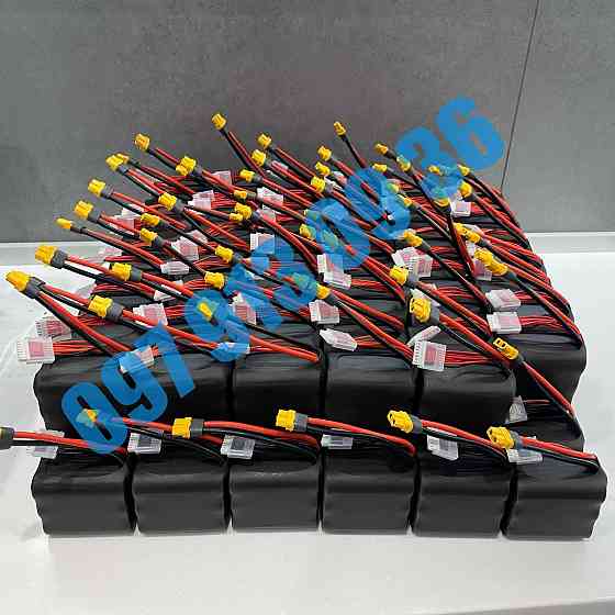 6s1p батарея для ФПВ, високотоковий 40A акумулятор 4000 mAh Molicel Запорожье