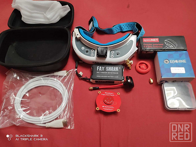 Очки для профессиональных пилотов Fatshark HD3 Core Запорожье - изображение 2