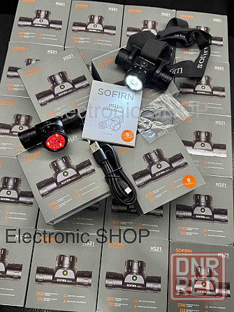 NEW!! Налобний ліхтар Sofirn HS21\RED-light\SFT40-2000lm\3000ma\USB-C Запорожье - изображение 1