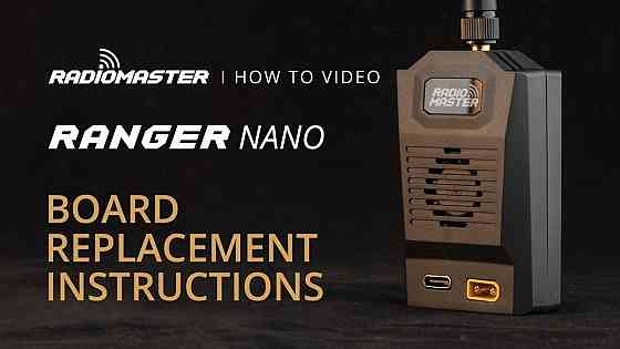 Передавач (TX) RadioMaster Ranger Nano 2.4GHz ELRS Запорожье