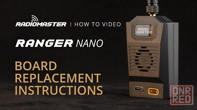 Передавач (TX) RadioMaster Ranger Nano 2.4GHz ELRS Запорожье - изображение 3