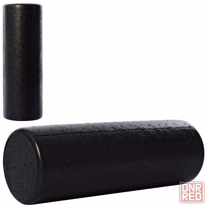 Ролик массажный гладкий Black Roller 30/45/60/90 см Epp пена валик Херсон - изображение 1