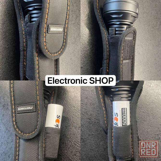 WURKKOS TD01C SFT-40-2200LM/1039M/5000ma-USB-C/тактический дальнобойный Запорожье - изображение 2