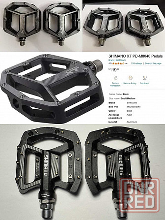 Педалі Shimano PD-GR500/PD-EF202/Saint Flat PD-MX80/PD-M8040 DEORE XT Херсон - изображение 8