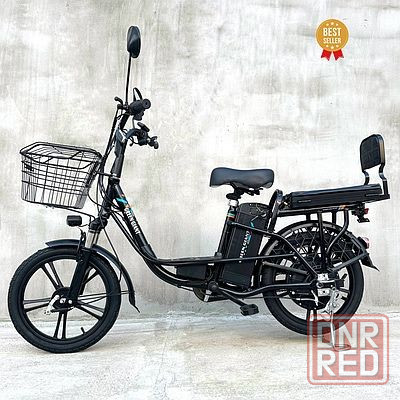 Електровелосипед ‼️Green Giant U18 Eco 600 W 18 Ah Black ‼️ Херсон - изображение 1