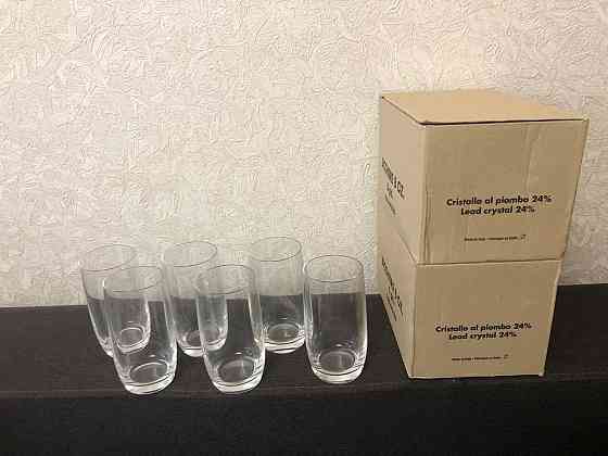 Стаканы Италия, стекло,для соков, напитков, воды Макеевка