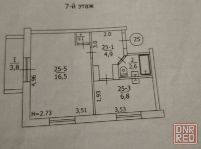 Продам 1-комнатную квартиру в Макеевке микрорайон Зеленый Макеевка - изображение 5