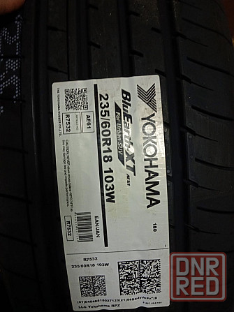 Автошины 235/60R18 103W YOKOHAMA BLUEARTH-XT AE61 Донецк - изображение 1