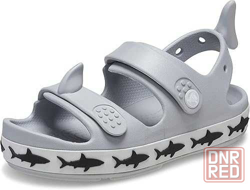 Детские сандалии Crocs Crocband Cruiser Shark с10 Оригинал Великая Александровка - изображение 1