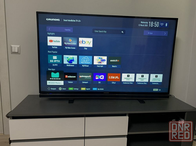 Телевізор Grundig 55 smart TV Каменка - изображение 8