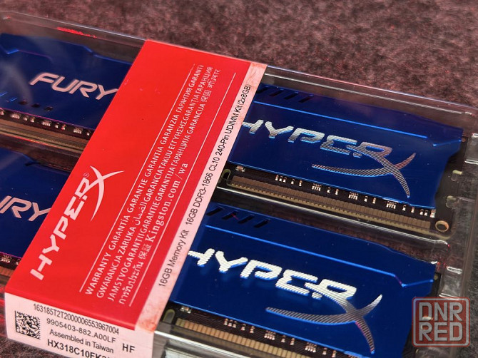 Оперативна пам’ять Fury HyperX DDR3 2/8 GB 1866 mhz Нововоронцовка - изображение 3