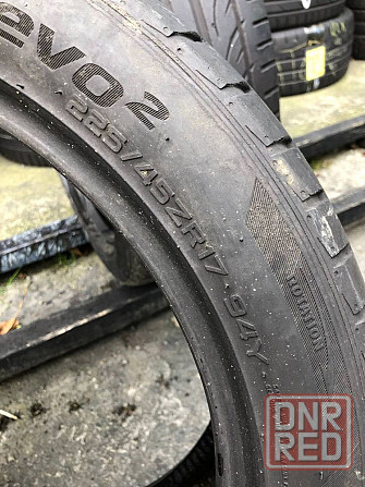 Шины Hankook 225/45 r17 2шт Лето Резина Скаты 2017 год (1614) Каменка - изображение 5