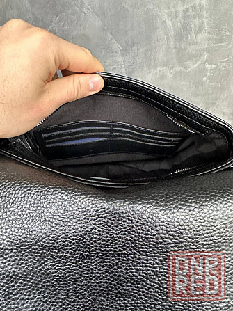 Мужская кожаная сумка Louis Vuitton мужская кожаная барсетка Камышаны - изображение 7