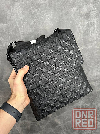 Мужская кожаная сумка Louis Vuitton мужская кожаная барсетка Камышаны - изображение 1