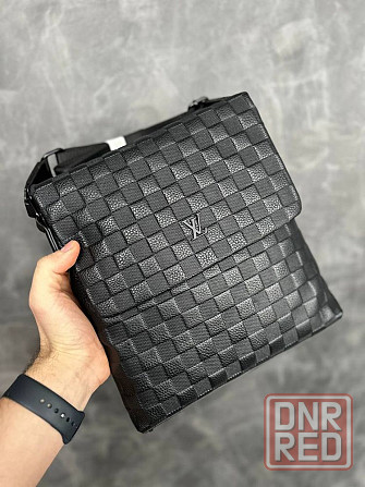 Мужская кожаная сумка Louis Vuitton мужская кожаная барсетка Камышаны - изображение 4