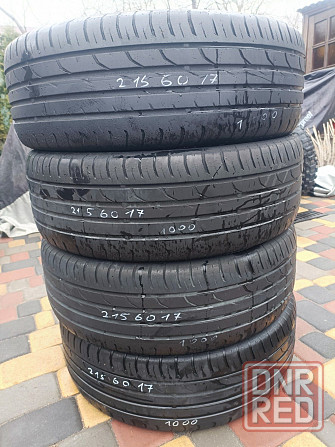 Шины 215/60 R17 комплект летней резины Камышаны - изображение 1