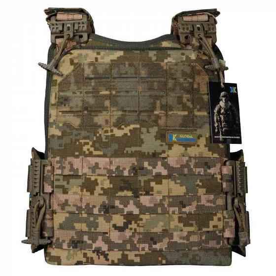 Плитоноска Ares (Warmor) Gen.2 ПІКСЕЛЬ. Від GLOBAL BALLISTICS. Запорожье