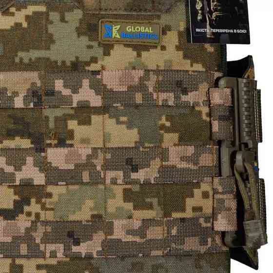 Плитоноска Ares (Warmor) Gen.2 ПІКСЕЛЬ. Від GLOBAL BALLISTICS. Запорожье