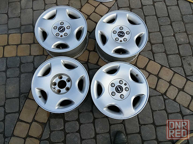 Диски легкосплавні 5x110 R15 Opel Omega Vectra B Astra Zafira титани Херсон - изображение 1