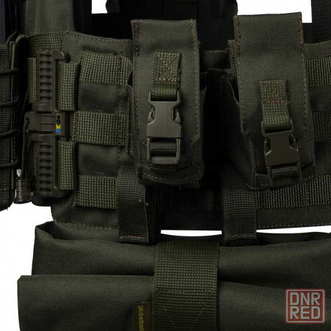 Плитоноска Ares (Warmor) Gen. 2 MAX с набором подсумков. Олива. Запорожье - изображение 4