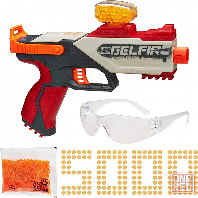 ОРИГИНАЛ! Бластер Нерф Про Гельфайр Легион Nerf Pro Gelfire Legion Запорожье - изображение 2
