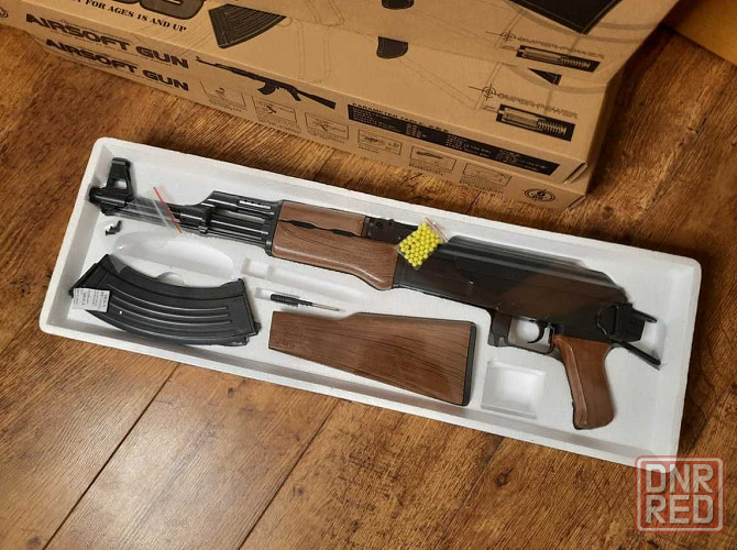 Детский автомат ZM 93 металл новый топ AK 47 Калашникова Запорожье - изображение 8