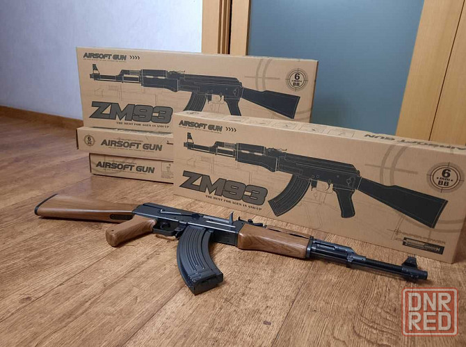 Детский автомат ZM 93 металл новый топ AK 47 Калашникова Запорожье - изображение 4