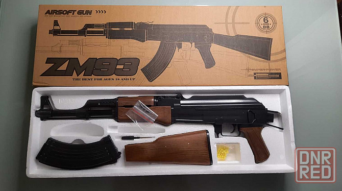 Детский автомат ZM 93 металл новый топ AK 47 Калашникова Запорожье - изображение 2