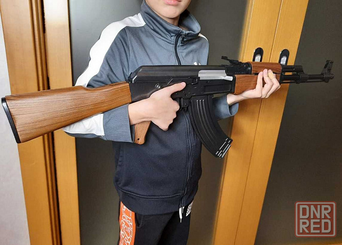 Детский автомат ZM 93 металл новый топ AK 47 Калашникова Запорожье - изображение 7