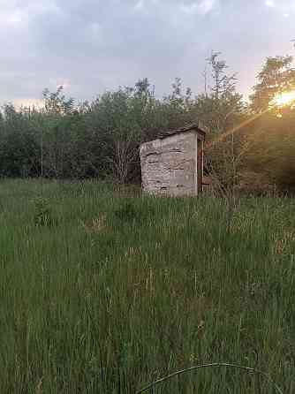 Продам 16 соток приватизированной земли с небольшим домиком в п. Александровка Донецк