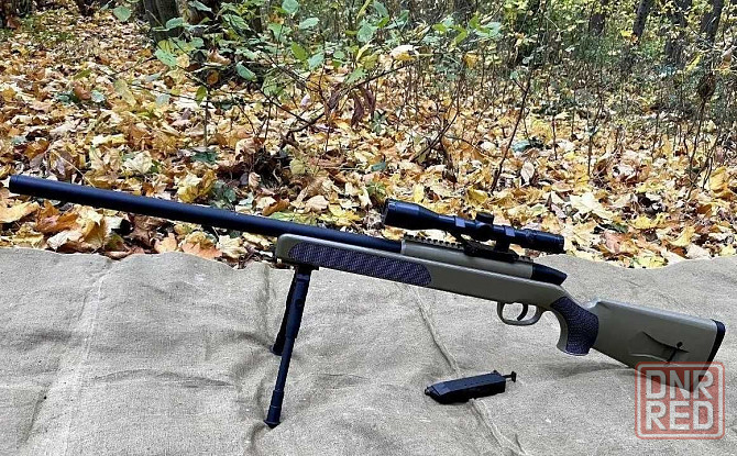 Детская Снайперская винтовка CYMA ZM51Olive с прицелом, шарики 6 мм, металл Запорожье - изображение 1