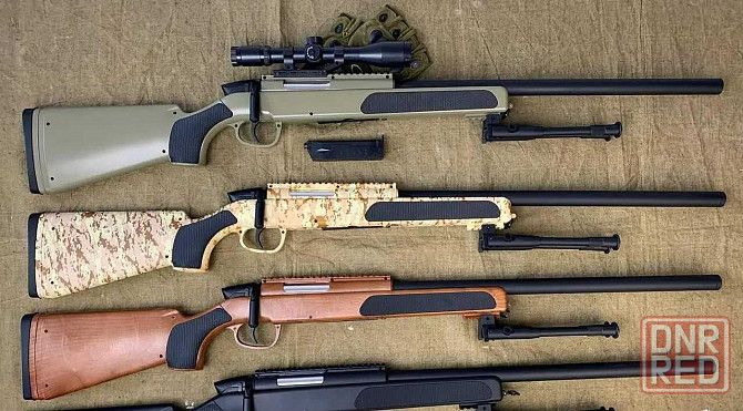 Детская Снайперская винтовка CYMA ZM51Olive с прицелом, шарики 6 мм, металл Запорожье - изображение 7