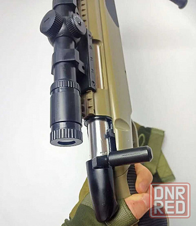 Детская Снайперская винтовка CYMA ZM51Olive с прицелом, шарики 6 мм, металл Запорожье - изображение 6