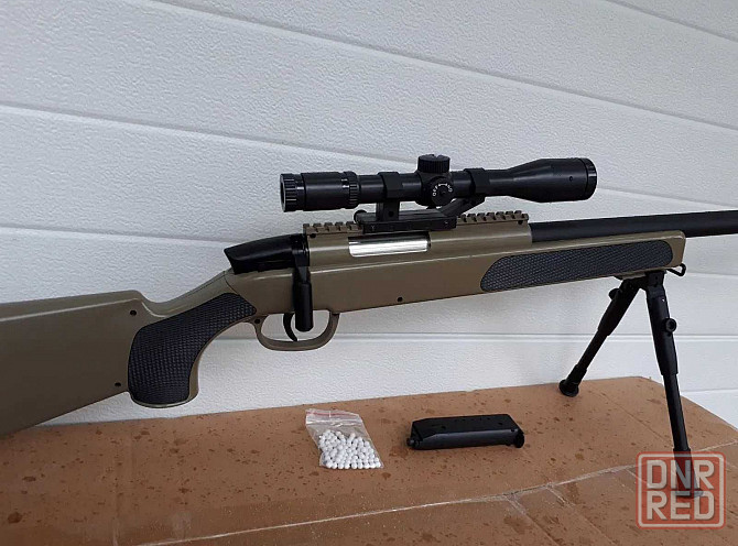 Детская Снайперская винтовка CYMA ZM51Olive с прицелом, шарики 6 мм, металл Запорожье - изображение 2