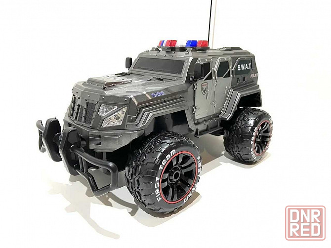 Джип на радиоуправлении SWAT полиция Серый (W3828) Запорожье - изображение 1