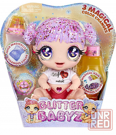 MGA Entertainment Glitter Babyz Melody Highnote Baby Doll Запорожье - изображение 1