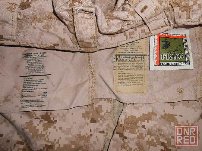Комплект огнестойкой формы морской пехоты США USMC Frog Defender M Запорожье - изображение 5