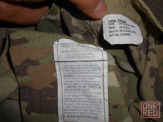 Продаю огнестойкую униформу армии США Aircrew Combat Uniform Multicam. Запорожье - изображение 5