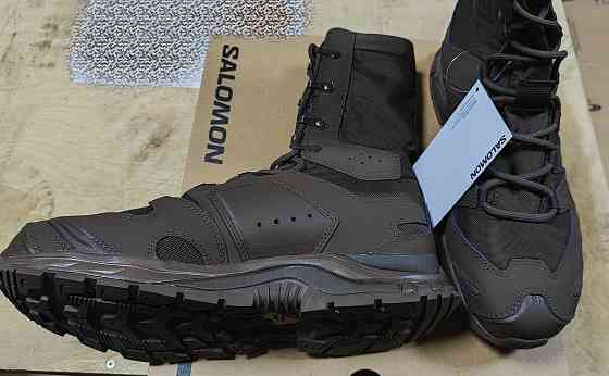 Тактическая обувь Salomon XA Forces Jungle, оригинал, черные/коричневые Запорожье