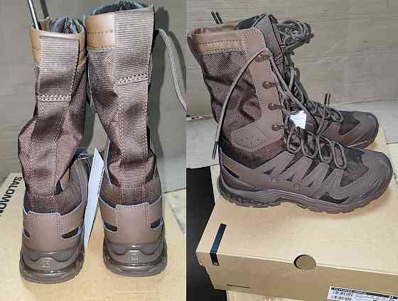 Тактическая обувь Salomon XA Forces Jungle, оригинал, черные/коричневые Запорожье