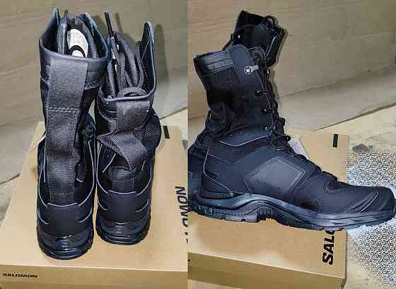 Тактическая обувь Salomon XA Forces Jungle, оригинал, черные/коричневые Запорожье