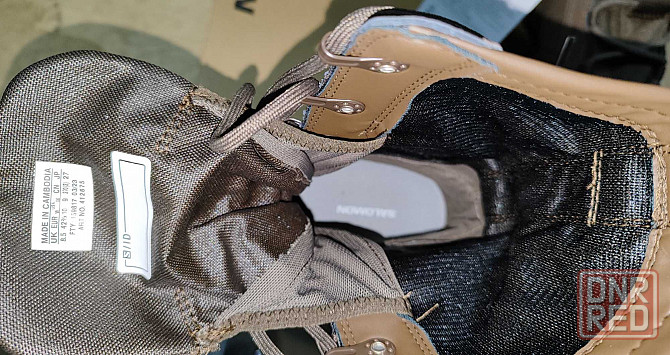 Тактическая обувь Salomon XA Forces Jungle, оригинал, черные/коричневые Запорожье - изображение 7