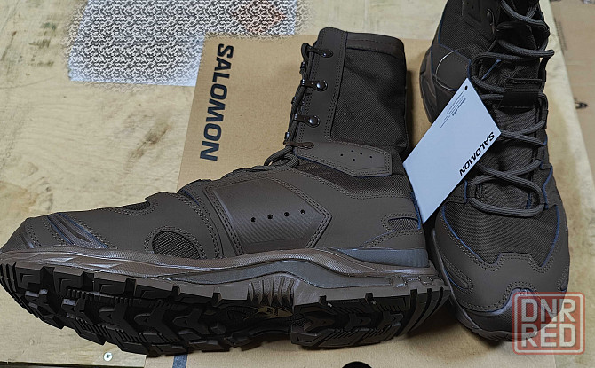 Тактическая обувь Salomon XA Forces Jungle, оригинал, черные/коричневые Запорожье - изображение 5
