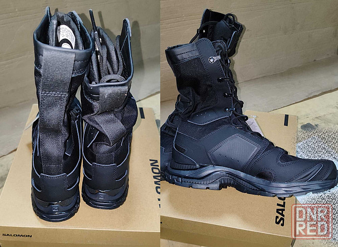 Тактическая обувь Salomon XA Forces Jungle, оригинал, черные/коричневые Запорожье - изображение 2