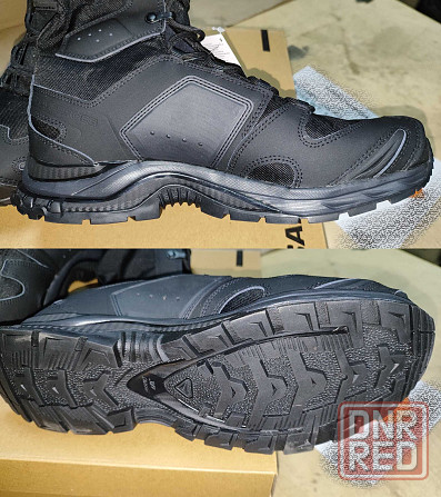 Тактическая обувь Salomon XA Forces Jungle, оригинал, черные/коричневые Запорожье - изображение 3